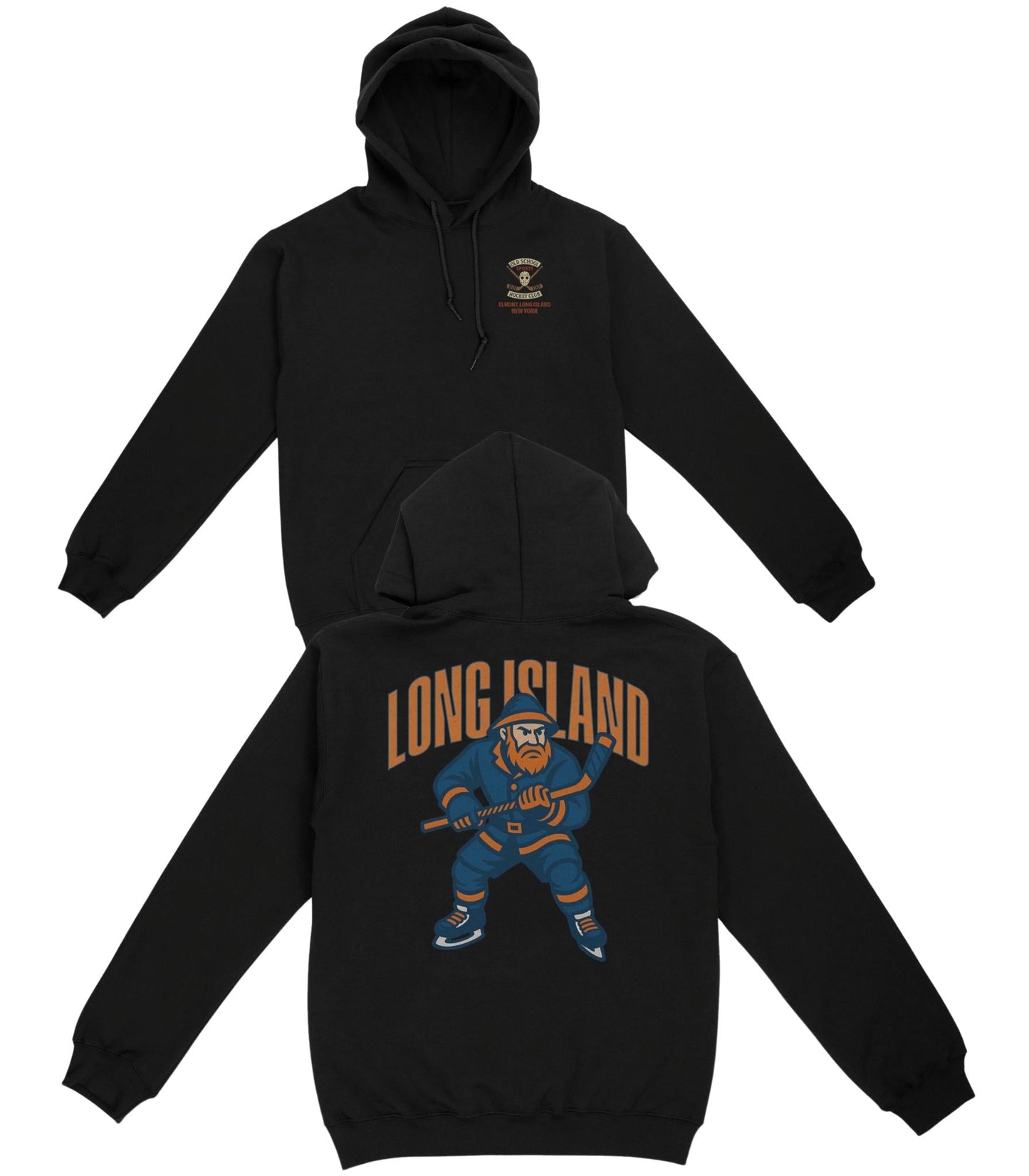 Long Island Hockey v2 Basic Hoodie - Image 5