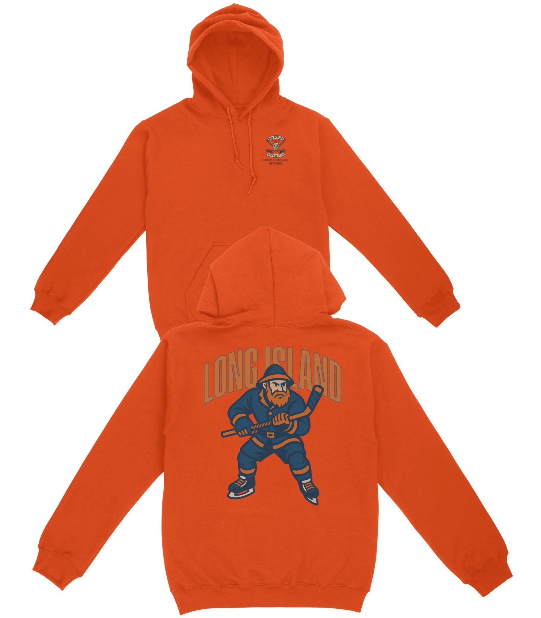Long Island Hockey v2 Basic Hoodie - Image 2
