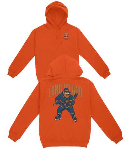 Long Island Hockey v2 Basic Hoodie - Image 2