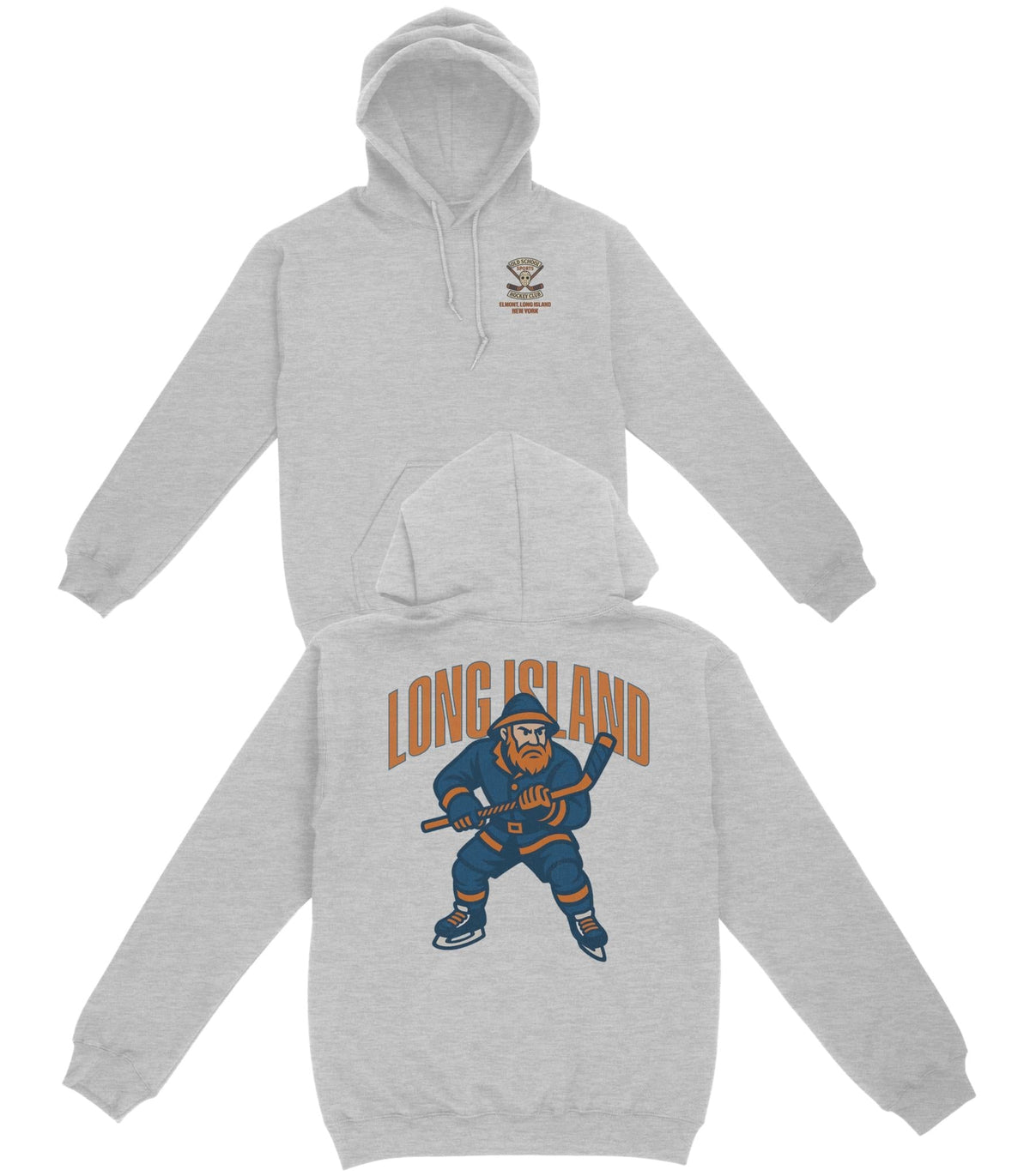 Long Island Hockey v2 Basic Hoodie - Image 1
