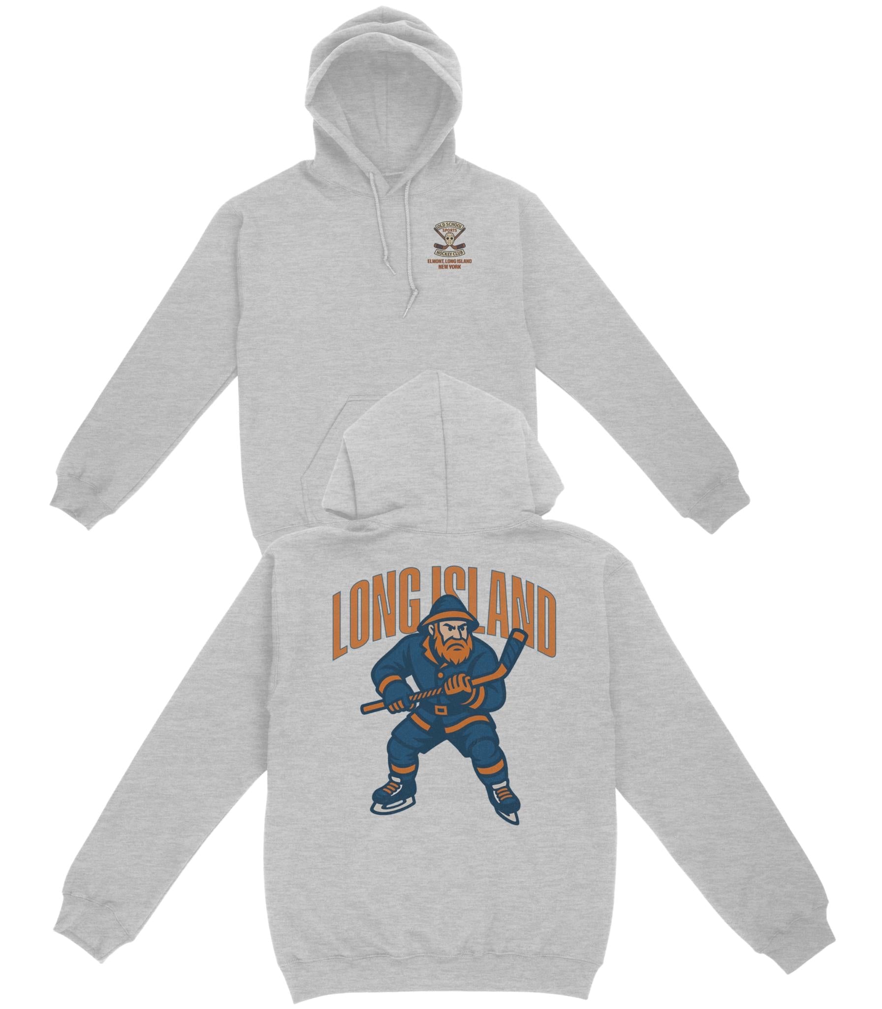 Long Island Hockey v2 Basic Hoodie - Image 1