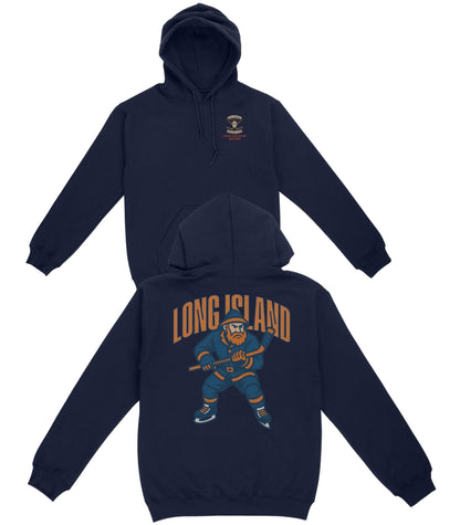 Long Island Hockey v2 Basic Hoodie - Image 3