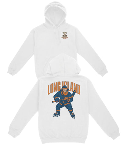 Long Island Hockey v2 Basic Hoodie - Image 4